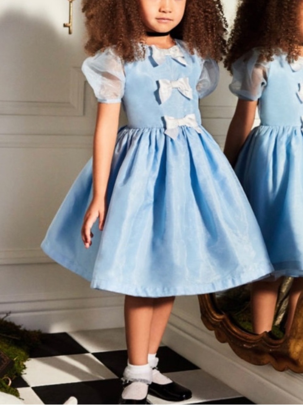 Janie and Jack X Disney Alice in Wonderland dress